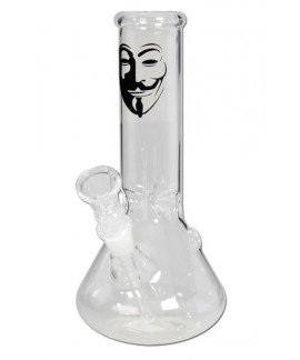 Bong de Cristal Anonymous - 21 cm