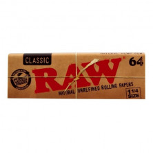 Papel Raw 1 1/4 Classic - 64 hojas