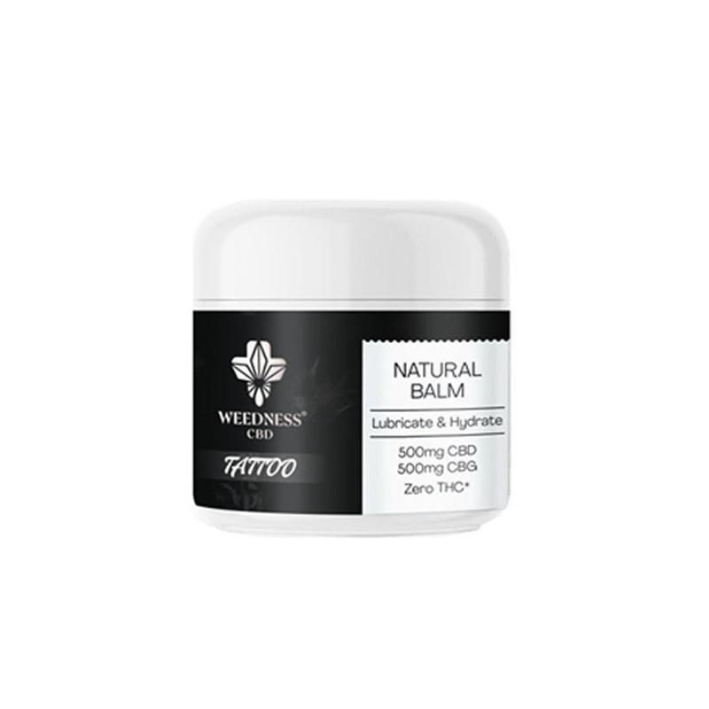 Balsamo Natural Tatuajes 500 mg. Cbd y 500 mg. Cbg Weedness