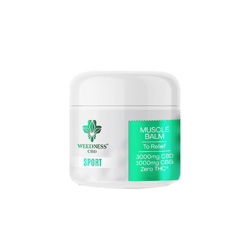 Balsamo Sport Alivio Muscular 3.000 mg. Cbd 1.000 mg. Cbg Weedness