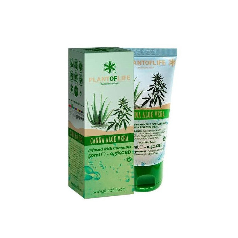 Plant of Life Crema Canna Aloe Vera Cbd 0.5 %