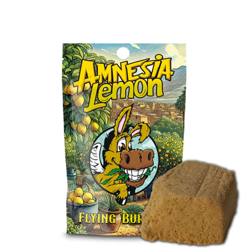 Cbd Hash Flying Burrito Amnesia Lemon