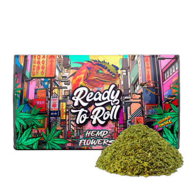 Cañamo Cbd Iguana Smoke Ready to Roll Pouch Strawberry Gelato
