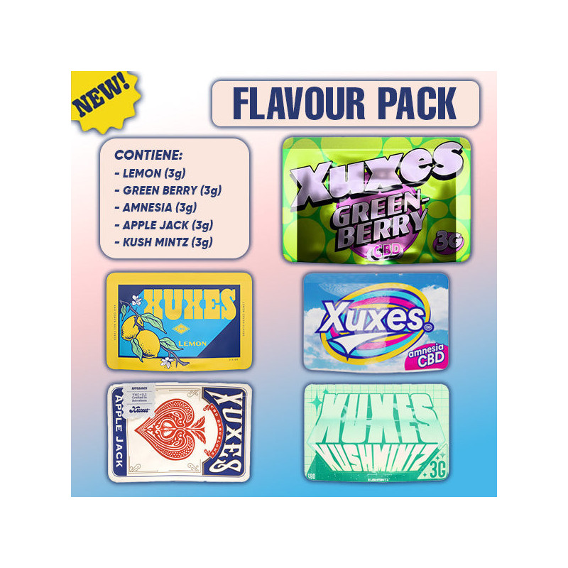 Pack Flavour Xuxes 5 × 3 g