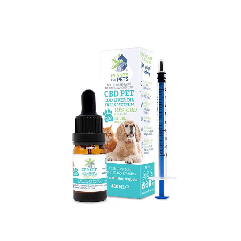 CBD Oil Plant of Life Remedy Pet 10% Cbd & 1% Cbg