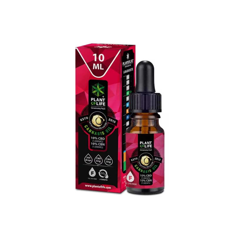 CBD Oil Plant of Life 10% Cbd & 10% Cbn