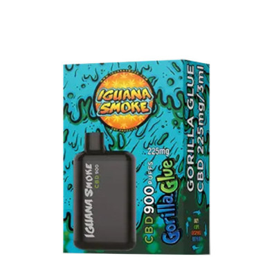 CBD Vaper Iguana Smoke 900 Gorilla Glue
