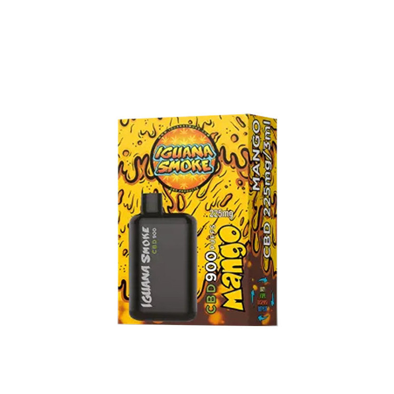CBD Vaper Iguana Smoke 900 Mango