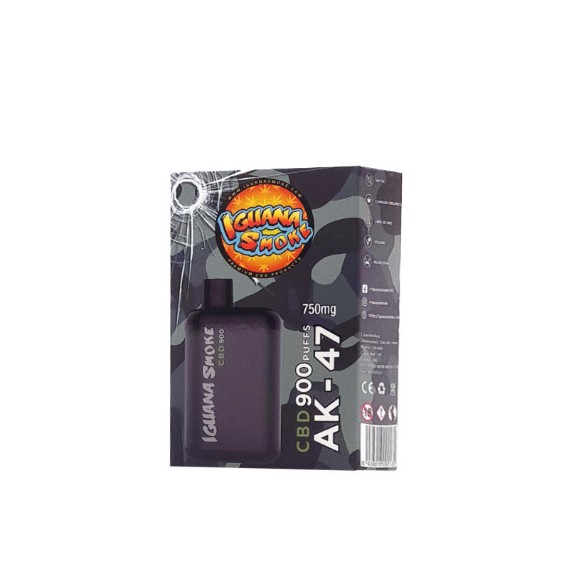 CBD Vaper Iguana Smoke 900 Broad Ak-47