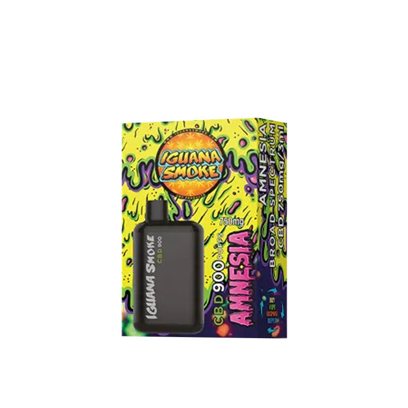 CBD Vaper Iguana Smoke 900 Broad Amnesia