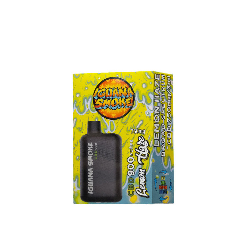 CBD Vaper Iguana Smoke 900 Broad Lemon Haze