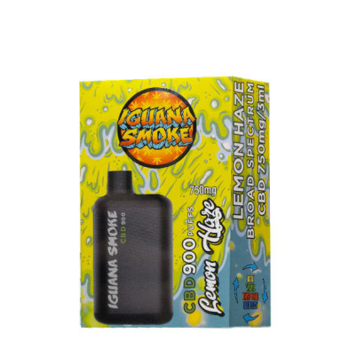 CBD Vaper Iguana Smoke 900 Broad Lemon Haze
