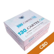 Papel de Fumar Cartel 130 mm. & Tips Cbd