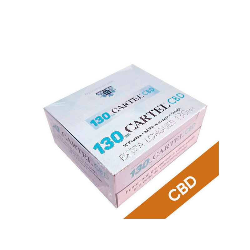 Papel de Fumar Cartel 130 mm. & Tips Cbd