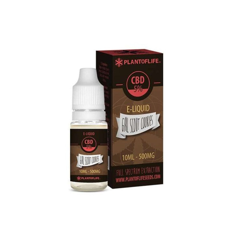 CBD E-Liquid Plant of Life Girlscout Cookies 5%