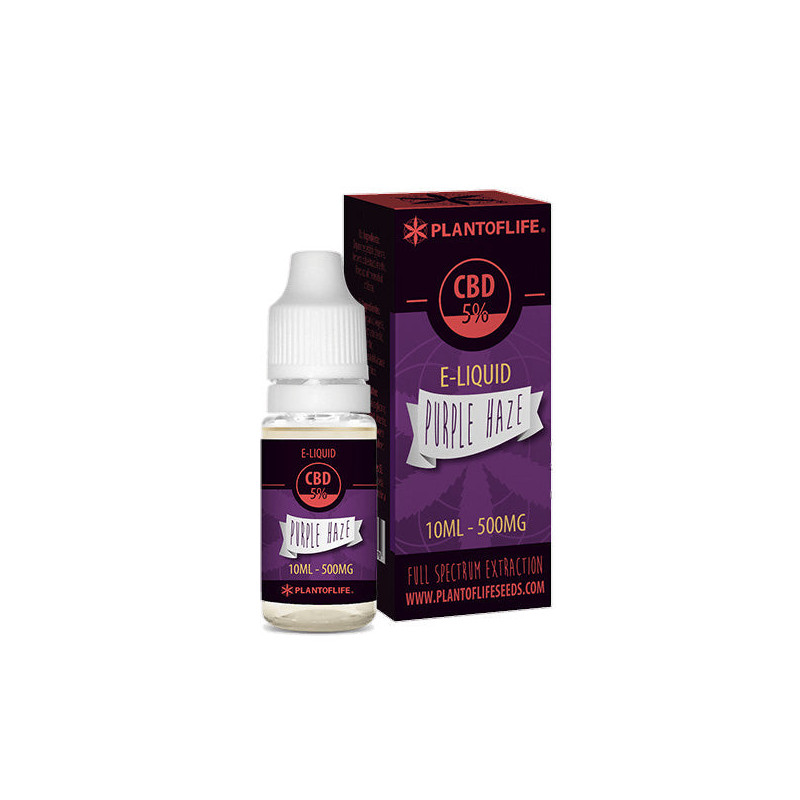 CBD E-Liquid Plant of Life Purple Haze 5%