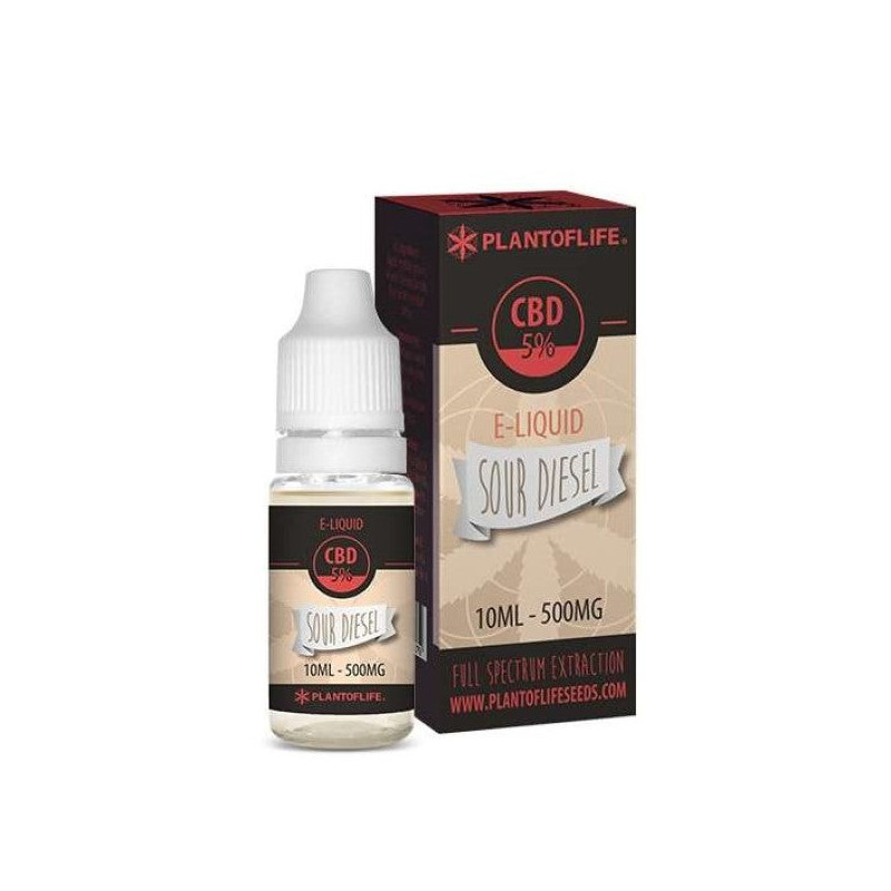 CBD E-Liquid Plant of Life Sour Diesel 5%