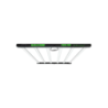 Luminaria LED MJ3 RS California 720W